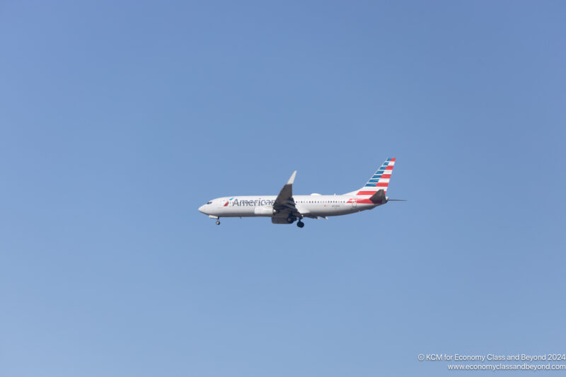 an airplane flying in the sky