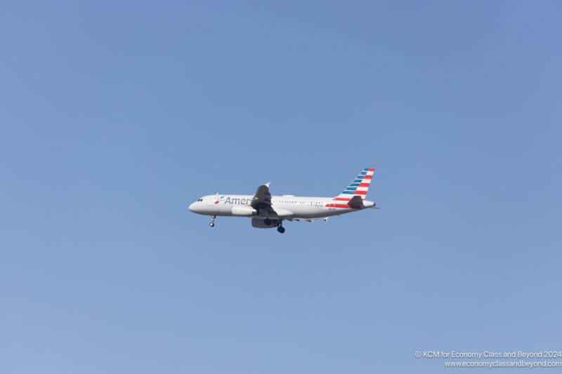 an airplane flying in the sky