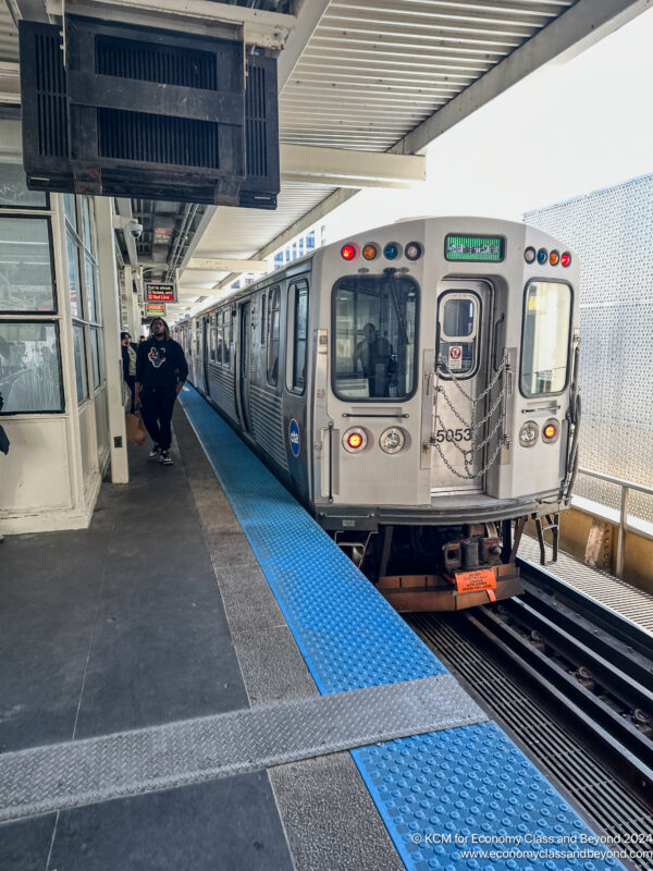 a train at a station