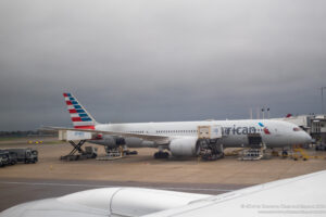 an airplane on the runway