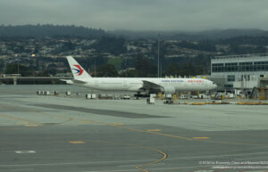 China Eastern Boeing 777-300ER at San Francisco International Airport - Image, Economy Class and Beyond