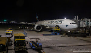 Cathay Pacific Boeing 777-300ER at Hong Kong International Airport - Image, Economy Class and Beyond