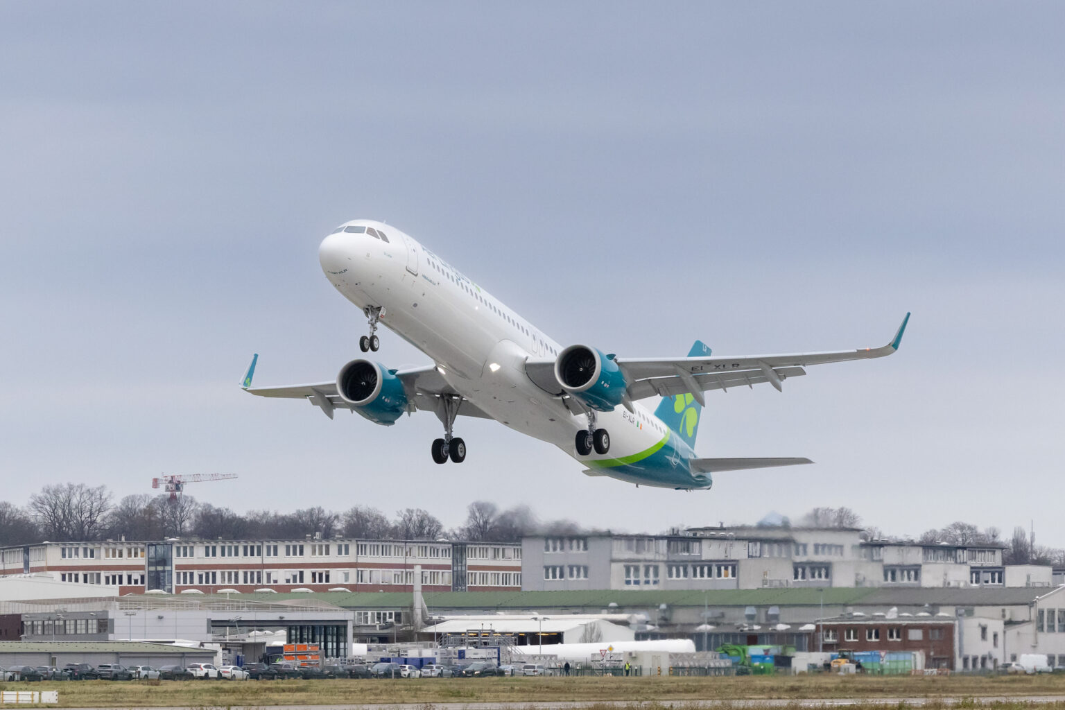 Aer Lingus Takes Delivery Of Its First Airbus A321xlr - Economy Class 