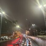 Suffolk Street Queensway Traffic Jam, Central Birmingham