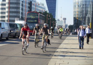 Cyclists in London - Image, City of London Corporation
