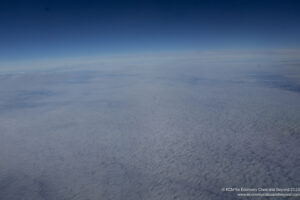 clouds and sky above the clouds