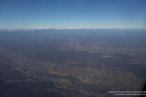 an aerial view of a landscape