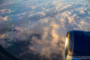 clouds and clouds from an airplane