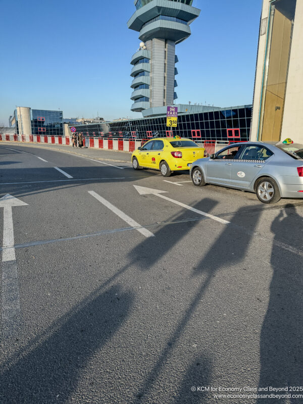 cars parked on the road