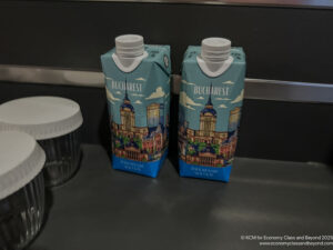 two cartons of milk on a counter