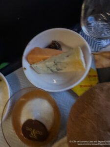 a plate of food on a table