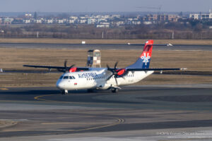 Air Seriba ATR72-600 at Bucharest Henri Conarda Airport - Image, Economy Class and Beyon