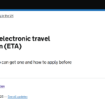 UK ETA Landing page