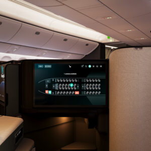 a screen on a plane
