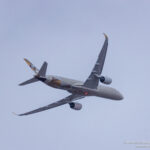 Etihad Airways Airbus A350-1000 climbing out of Chicago O'Hare - Image, Economy Class and Beyond