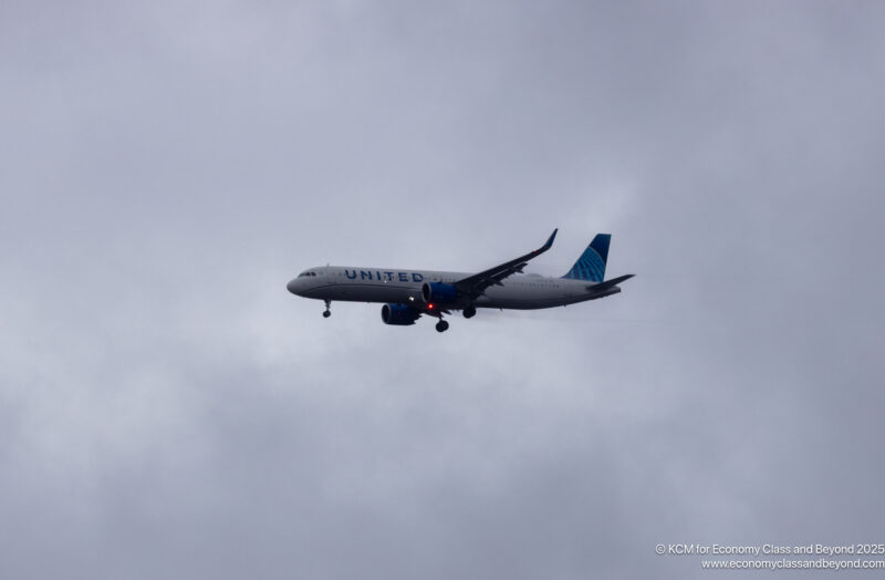 a plane flying in the sky