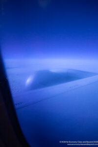 a plane wing with a large dome in the middle