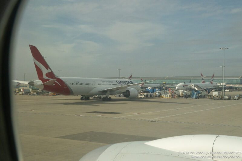 a large airplane on the ground