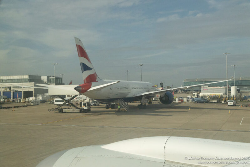 an airplane on the tarmac