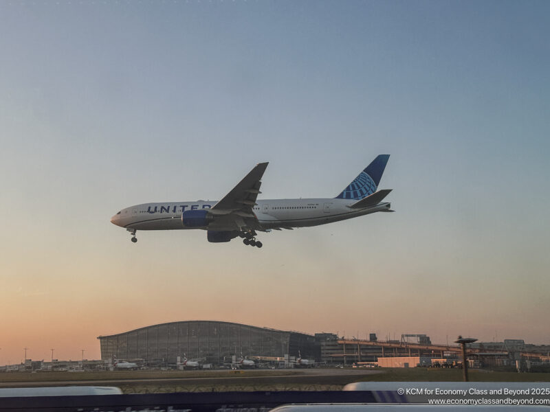 a plane flying in the sky