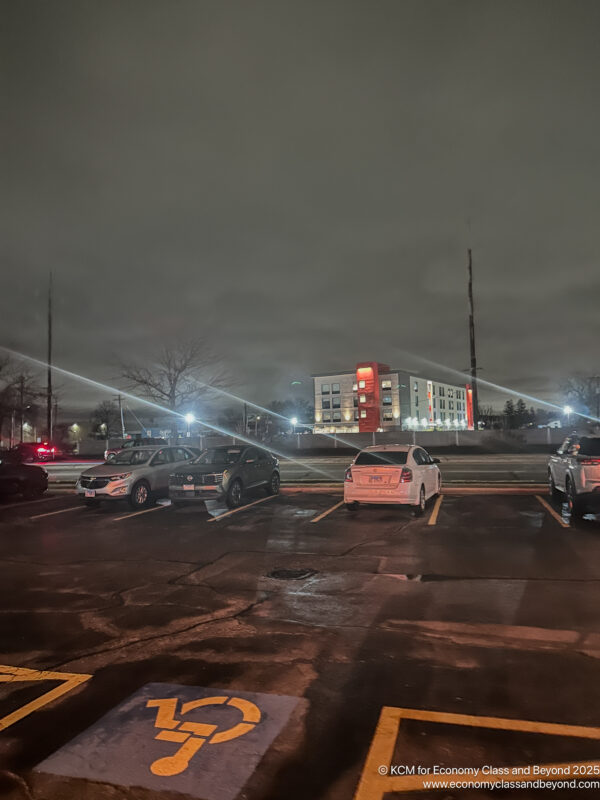 a group of cars in a parking lot