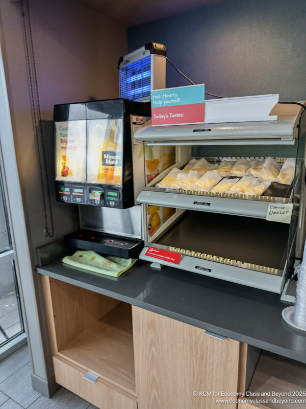 a food in a machine