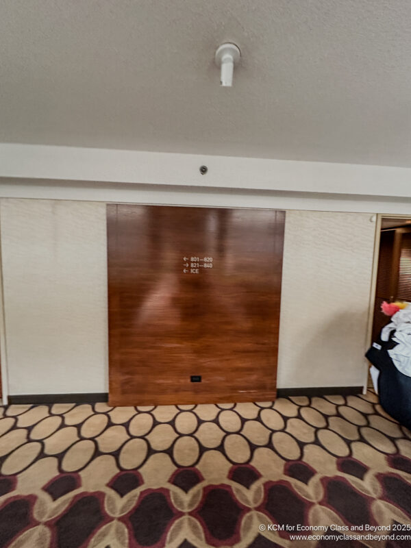 a room with a door