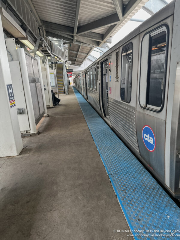 a train at a train station