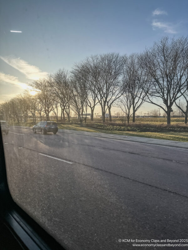 a car on the road