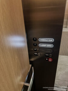 a close up of a elevator