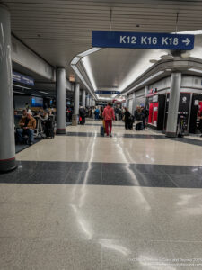 people in a terminal