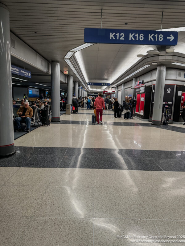 people in a terminal