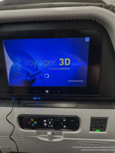 a screen on a plane