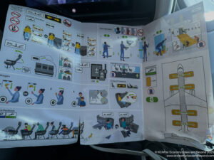 a paper with instructions on it