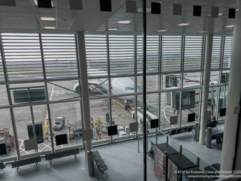 a window view of an airplane