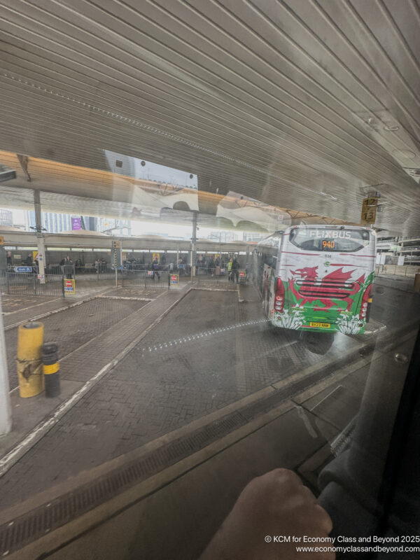 a bus on the road
