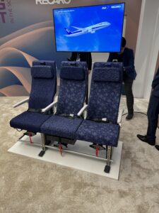ANA Economy Class seat (Recaro R3) Image, Economy Class and Beyond
