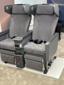 ANA Premium Economy Class seat (Recaro R4) Image, Economy Class and Beyond