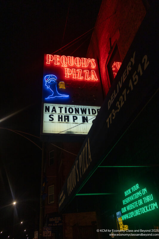 a sign on a building