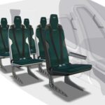 RECARO EVE Mobilty eVTOL Seat - Rendering Recaro