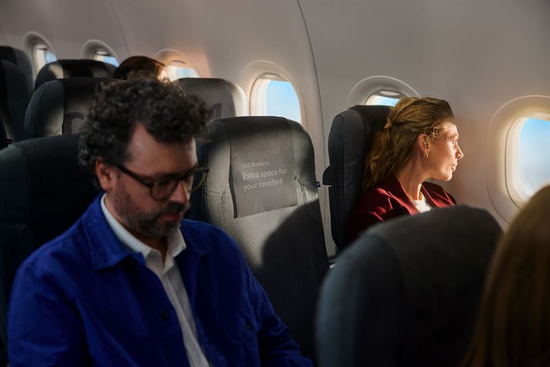 people sitting in an airplane