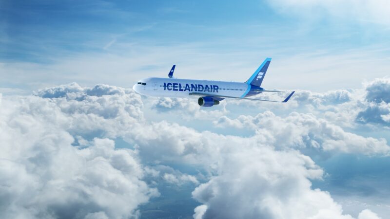 IcelandAir Boeing 767-300ER - Rendering, Icelandair