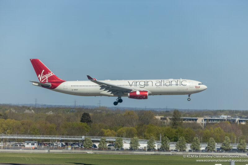  Virgin Atlantic Airbus A330-300 on finals at London Heathrow Airport - Image, Economy Class and Beyond