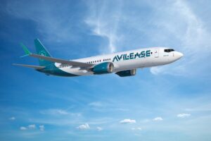 Saudi Arabian lessor AviLease liveried on a 737-8. (Boeing graphic)