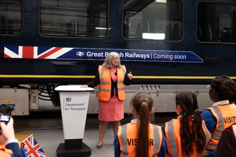 Secretary of State for Transport, Heidi Alexander announcing Great British Railways at South West Railways - Image, Department for Transport