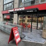five guys in Birmingham City Centre - Image, Economy Class and Beyond