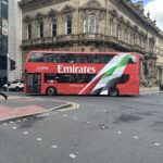 There's always an Aviation Angle - National Express West Midlands, in a Emirates advertising livery