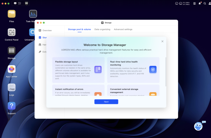 UGOS - Storage Manager