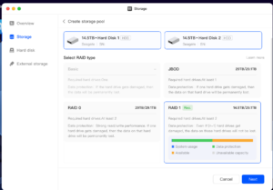 UGOS - Storage Manager