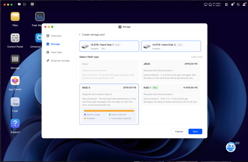 UGOS - Storage Manager